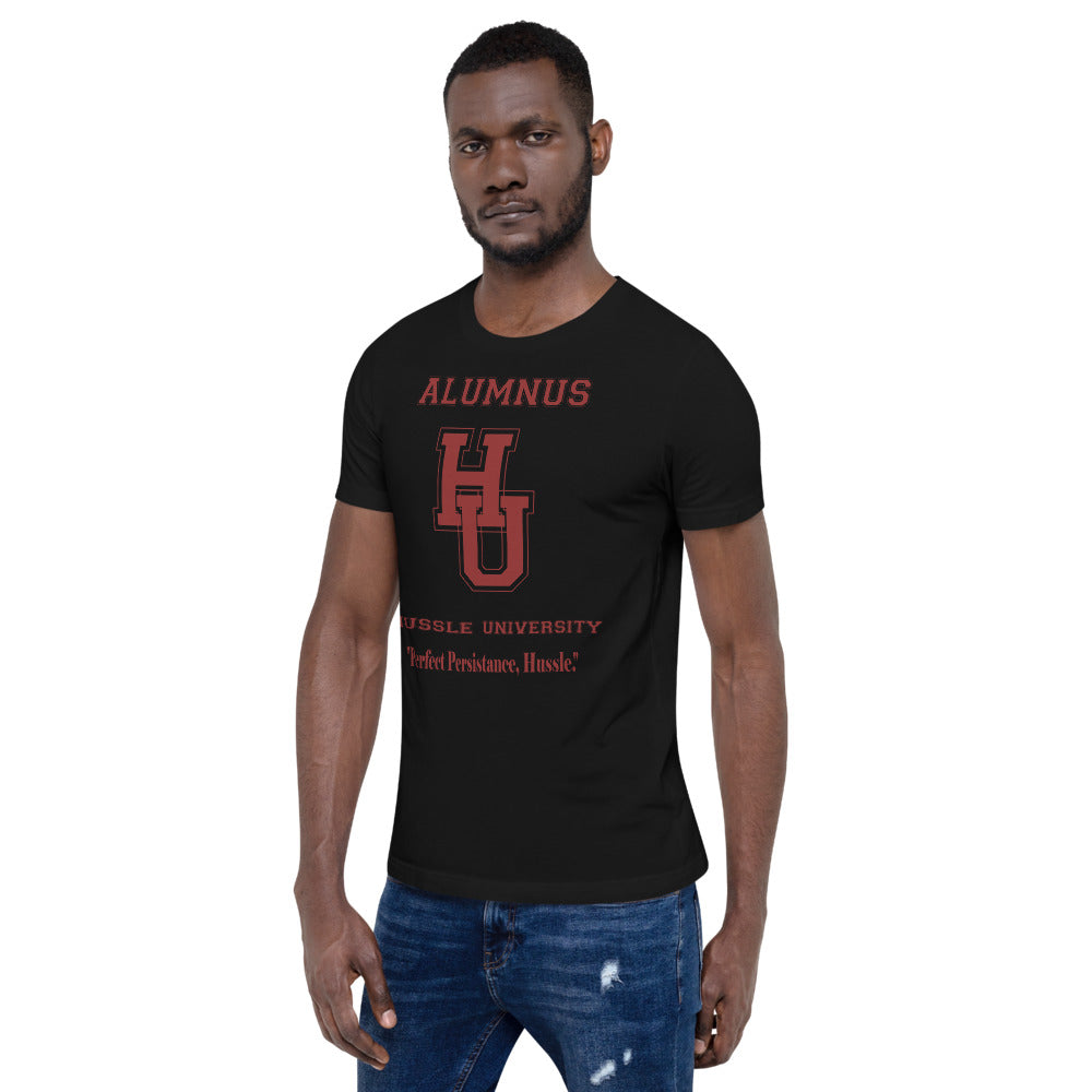 HUSSLE UNIVERSITY Short-sleeve unisex t-shirt