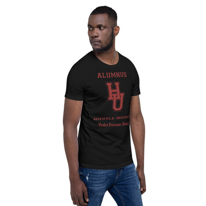 HUSSLE UNIVERSITY Short-sleeve unisex t-shirt