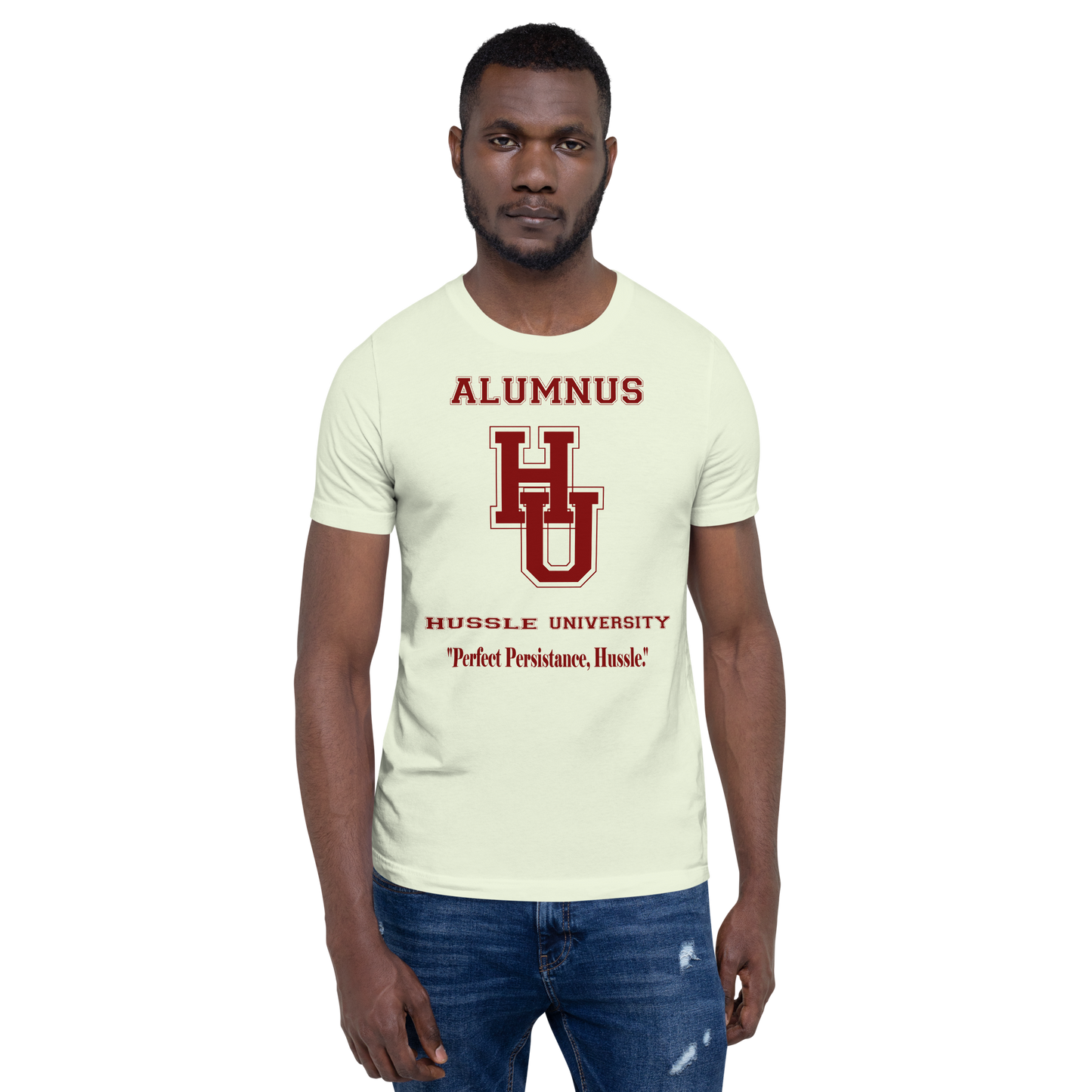 HUSSLE UNIVERSITY Short-sleeve unisex t-shirt