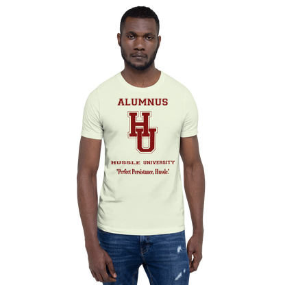 HUSSLE UNIVERSITY Short-sleeve unisex t-shirt