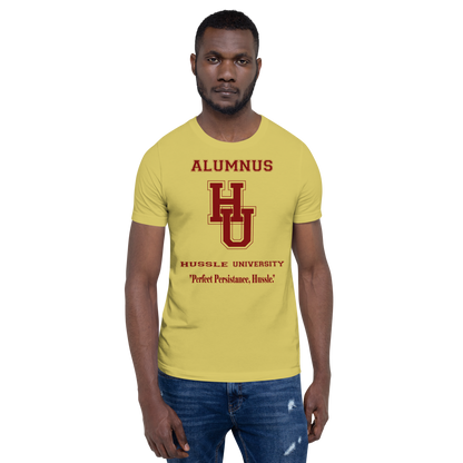 HUSSLE UNIVERSITY Short-sleeve unisex t-shirt