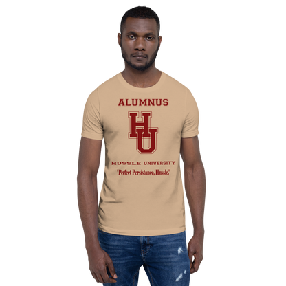 HUSSLE UNIVERSITY Short-sleeve unisex t-shirt