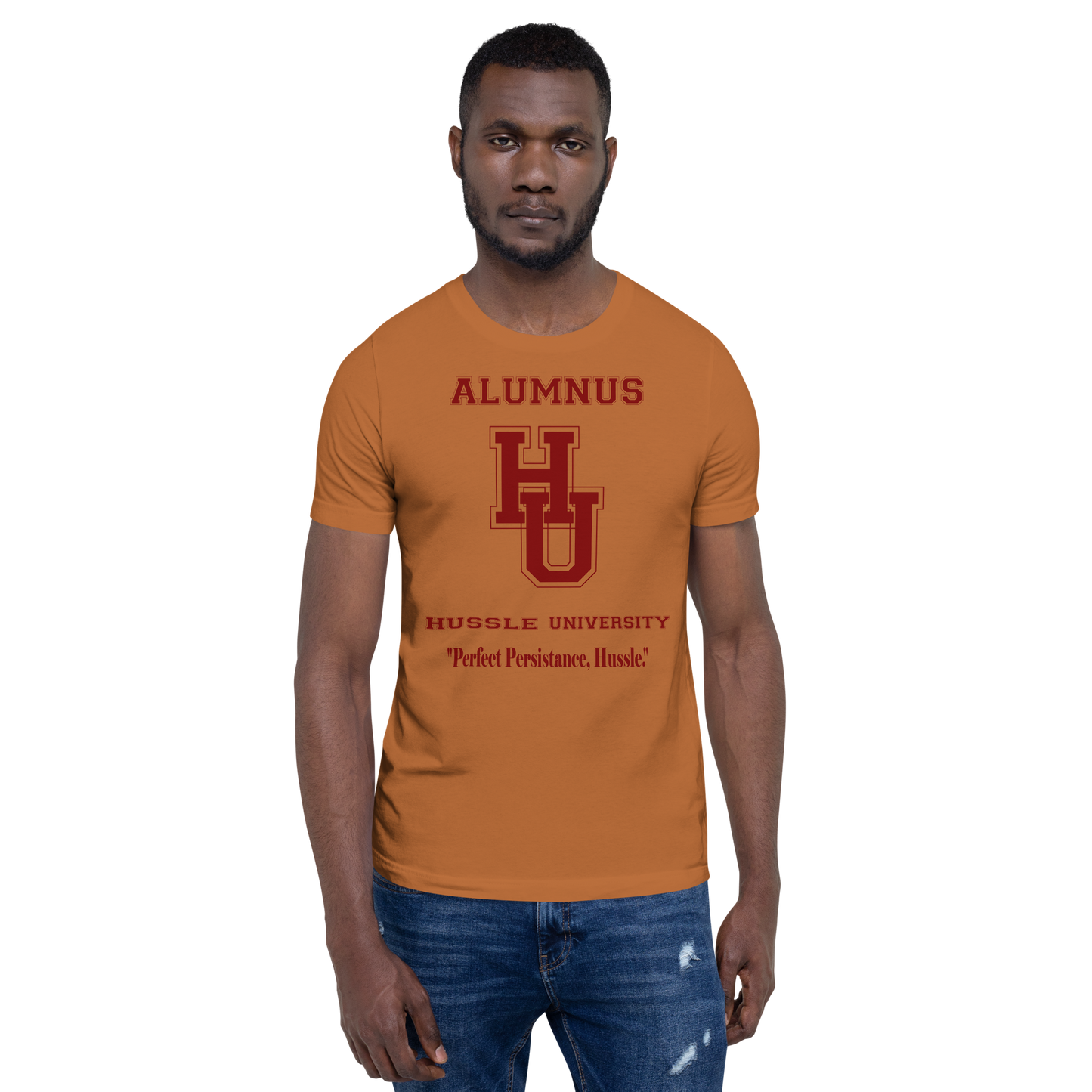 HUSSLE UNIVERSITY Short-sleeve unisex t-shirt