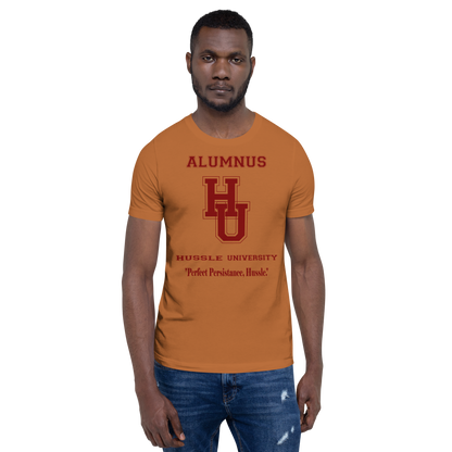 HUSSLE UNIVERSITY Short-sleeve unisex t-shirt