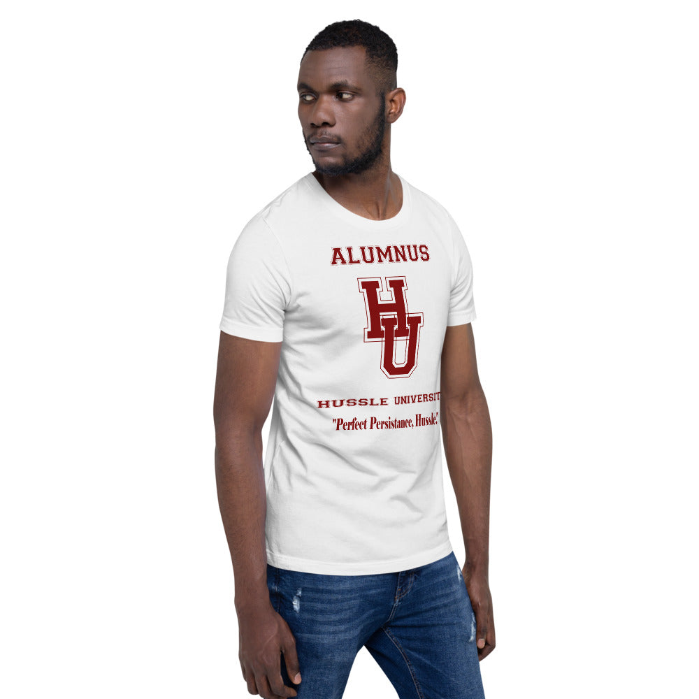 HUSSLE UNIVERSITY Short-sleeve unisex t-shirt